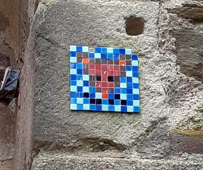 Graff mosaïque Invader